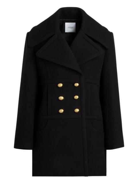 double-breasted coat