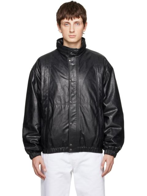 Lemaire leather blouson jacket
