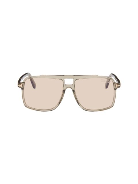 TOM FORD Green Kemp Sunglasses