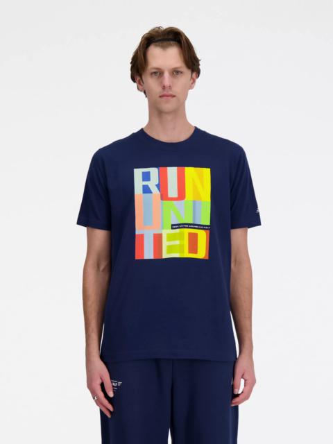 New Balance United Airlines NYC Half Graphic T-Shirt