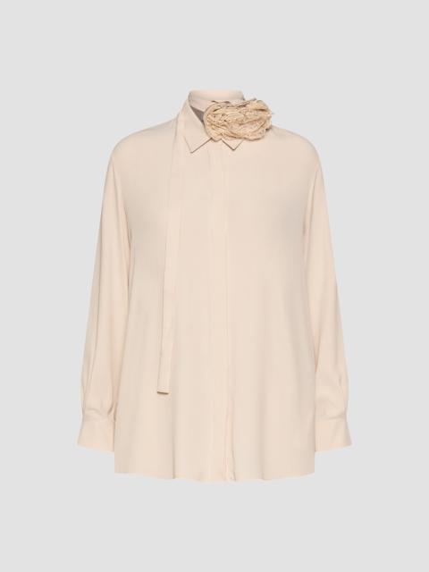 MARELLA Women's Silk Blend Shirt - Sand