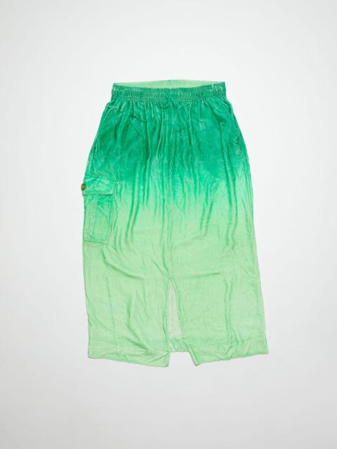 Midi skirt - Jade green