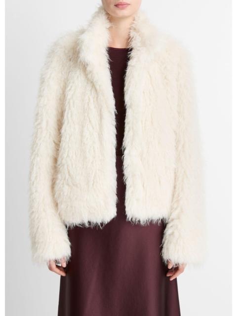 Vince Shaggy Faux-Fur Jacket