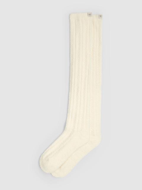 Barefoot Dreams CozyChic® Pointelle Knee High Socks