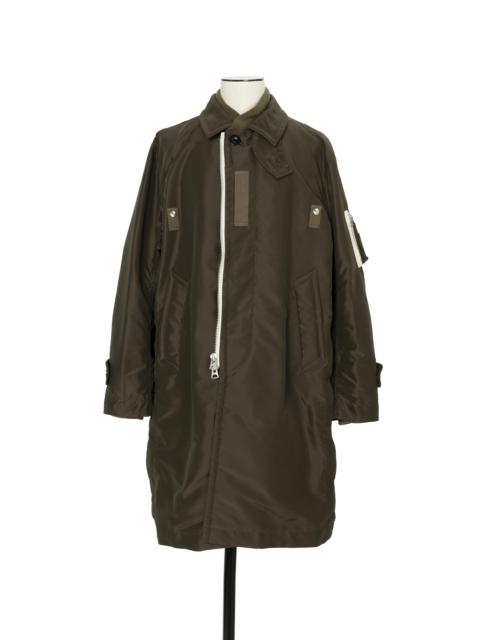 sacai Nylon Twill Coat