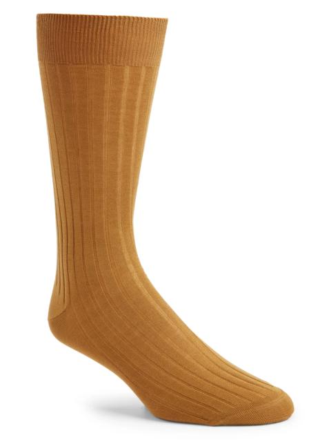 Canali Ribbed Dress Socks