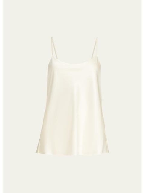 Lafayette 148 New York Bias-Cut Satin Cami