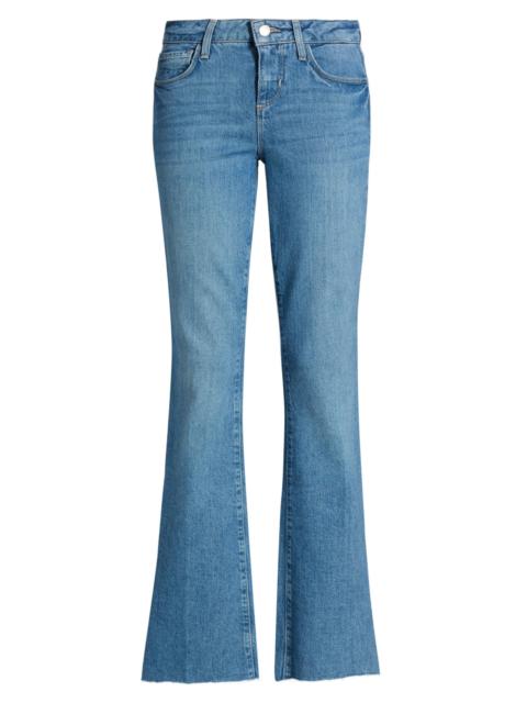 L'AGENCE Women's Sneeki Low-Rise Sneaker Straight Jeans - Kona