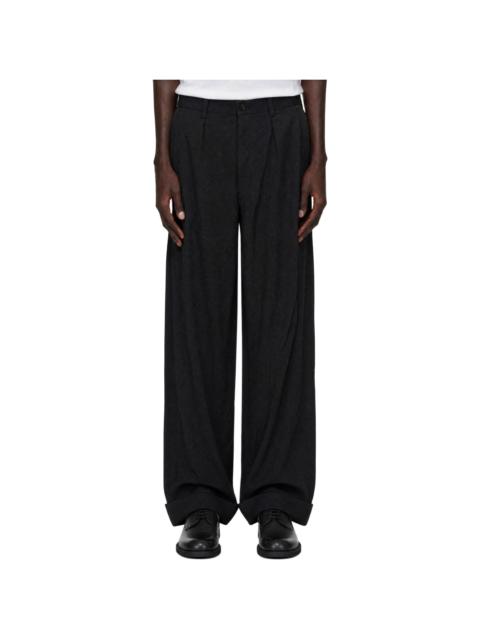 Junya Watanabe MAN Gray Herringbone Trousers