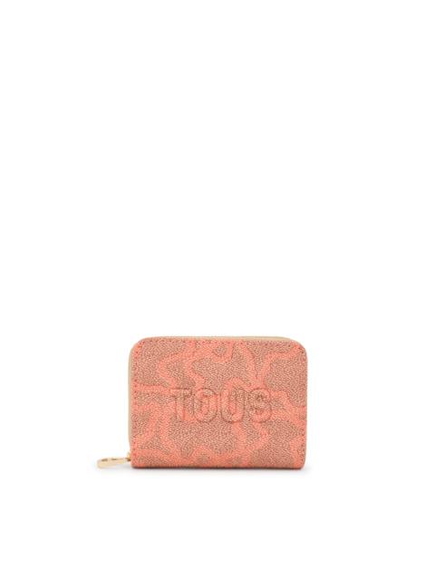 TOUS Orange Change purse Kaos Icon