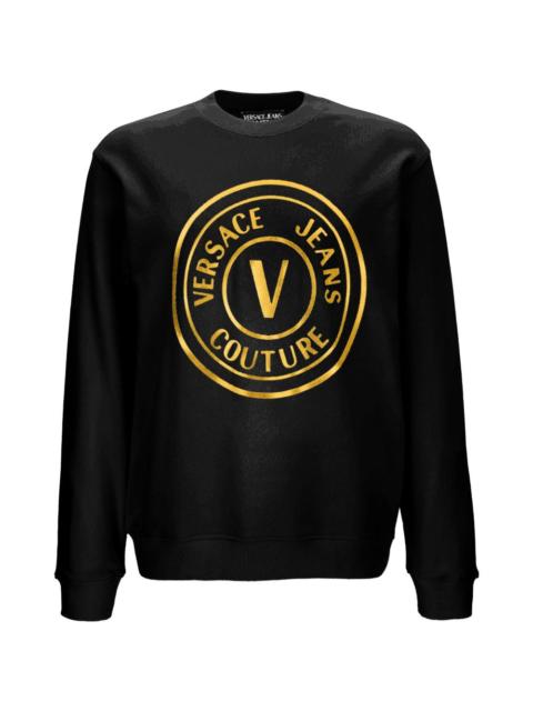 VERSACE JEANS COUTURE V-Emblem sweatshirt