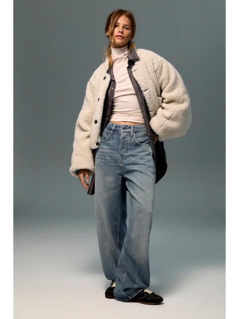FREE PEOPLE We The Free Truro Baggy Puddle Jeans
