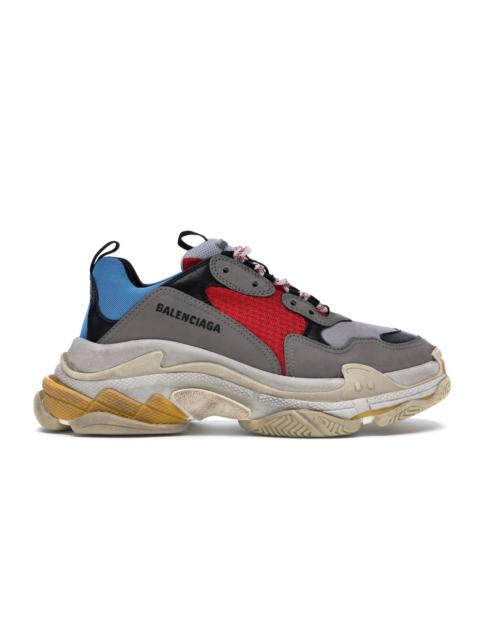 Balenciaga Triple S Grey Red Blue (2018 Reissue)