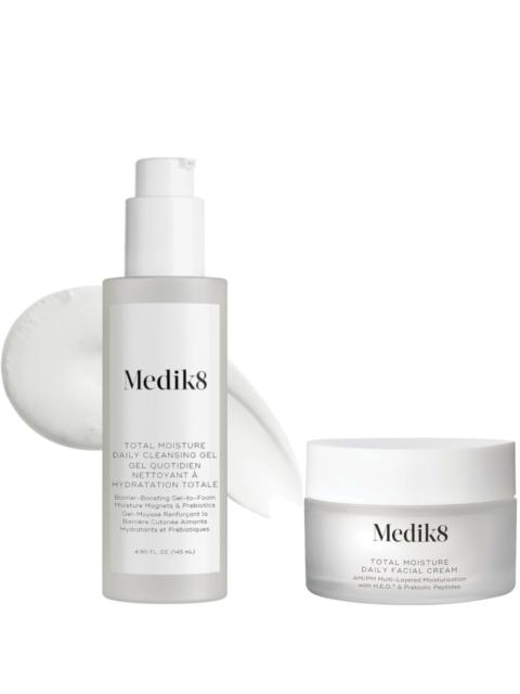 Medik8 Medik8 Total Moisture Daily Cleansing Gel & Cream Duo