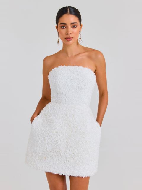 NADINE MERABI Maisy White Dress