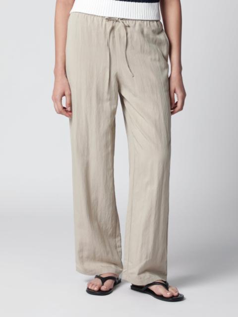 Dunst Beige rayon trousers