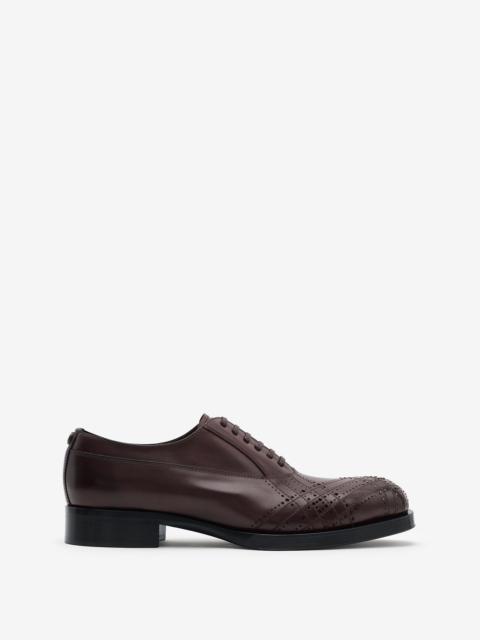 Burberry Leather Windermere Oxford Shoes