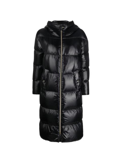 Herno quilted padded zipped coat