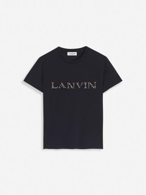Lanvin LANVIN EMBROIDERED T-SHIRT