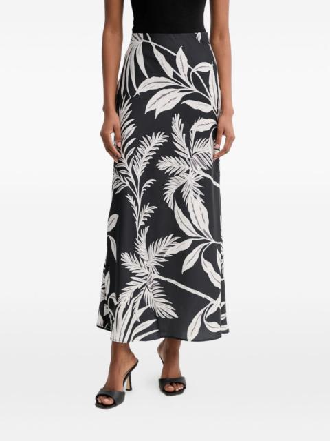 GUESS USA floral maxi skirt