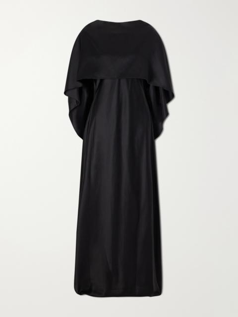 HEIRLOME Anna Silk-satin Maxi Dress