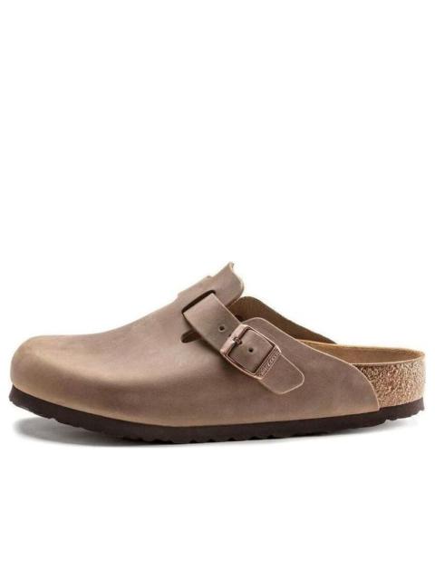 BIRKENSTOCK Birkenstock Boston Narrow 'Oiled Leather Tobacco Brown' 0960813