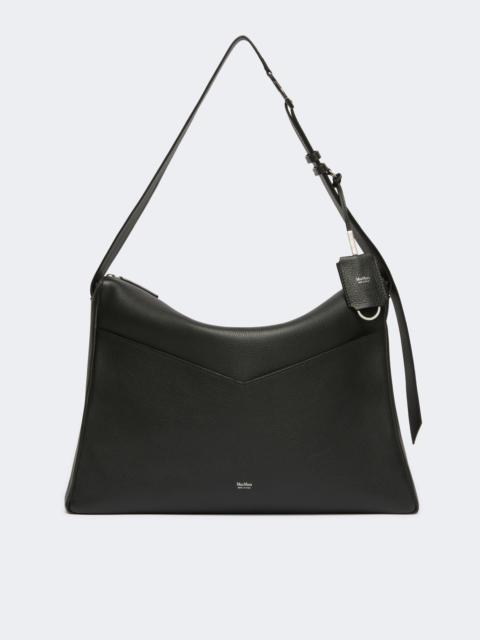 Max Mara SKIPPERL Large leather handbag - BLACK