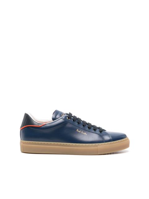 Paul Smith logo-stamp leather sneakers