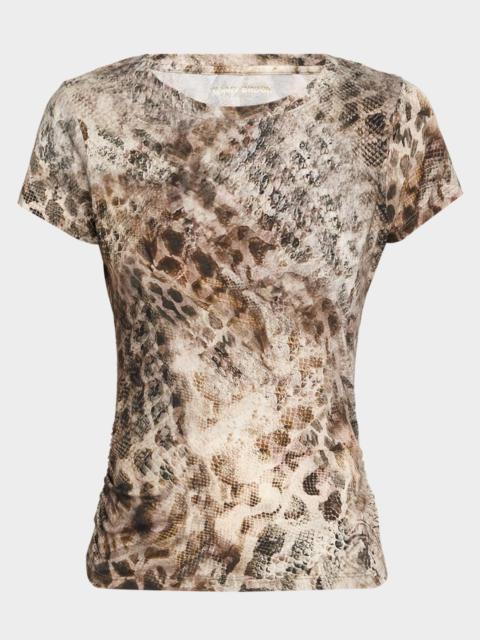 RAMY BROOK Kate Python T-Shirt