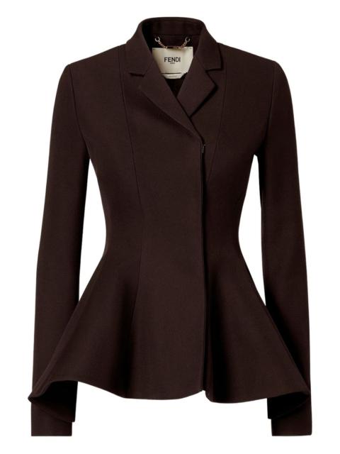 peplum blazer