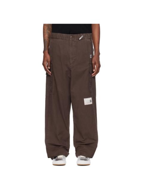 Maison MIHARAYASUHIRO Brown Folded Cargo Pants