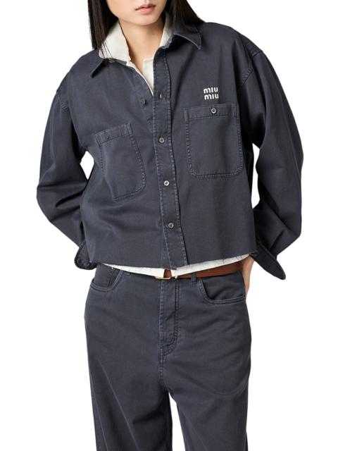 Miu Miu LIGHT DENIM SHIRT