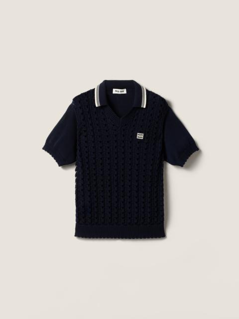 Miu Miu Cotton polo shirt