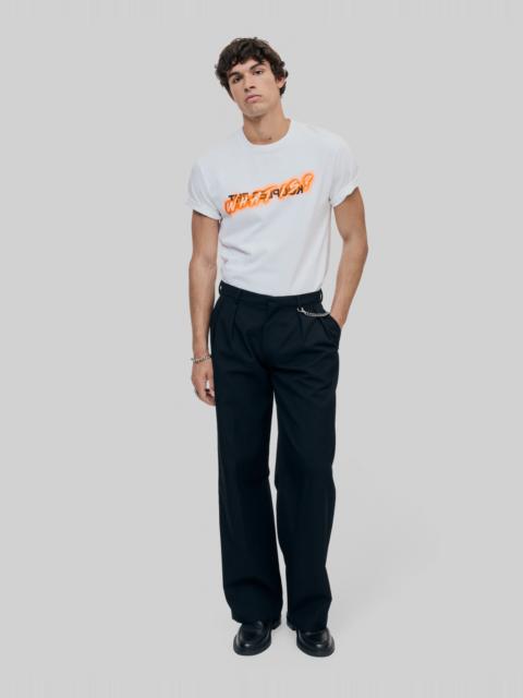 The Kooples WHAT IS NEON WHITE T-SHIRT
