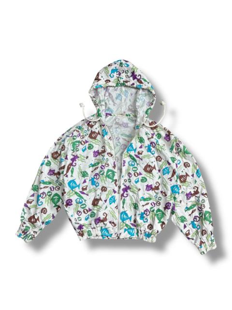 Other Designers Ellesse × Vintage - Vintage Ellesse Over Printed Hoodie