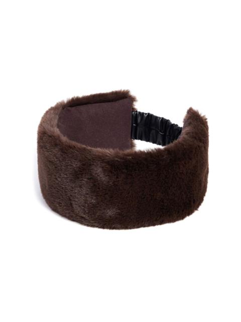 APPARIS faux-fur hair band