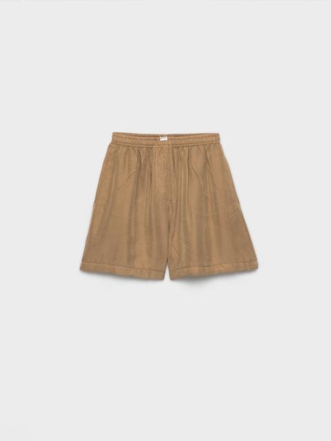 Prada Old silk shorts