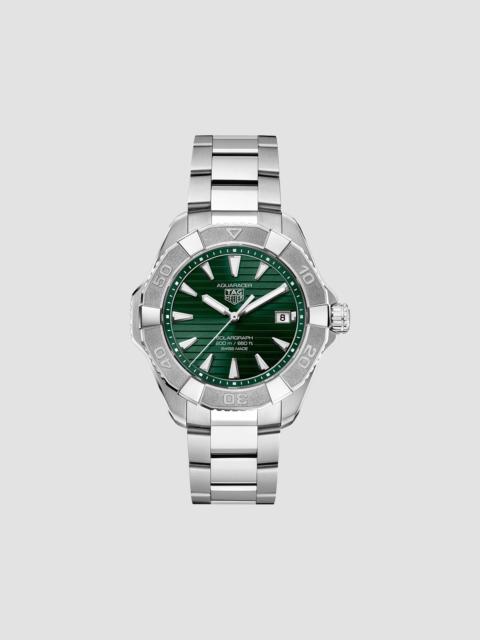 TAG Heuer Women's Aquaracer Solargraph Stainless Steel Bracelet Watch/40MM - Green