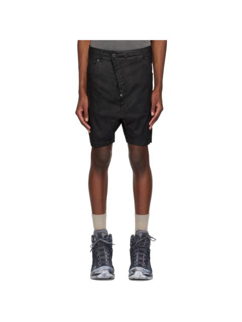 Black P29 Coated Shorts