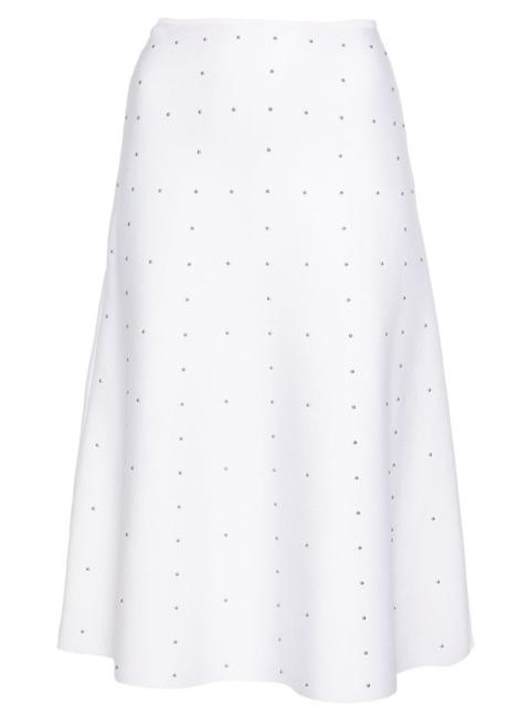 FABIANA FILIPPI studded knitted midi skirt