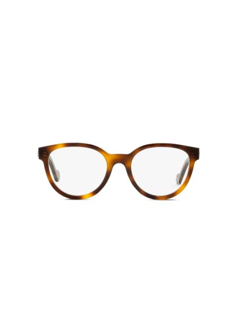 Moncler oval-frame glasses