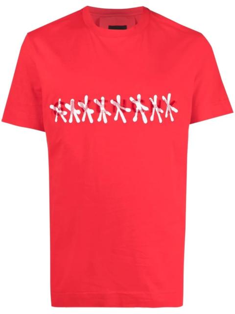 Givenchy x Chito tufted logo T-shirt