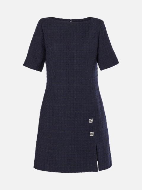 Givenchy 4G Liquid wool-blend tweed minidress