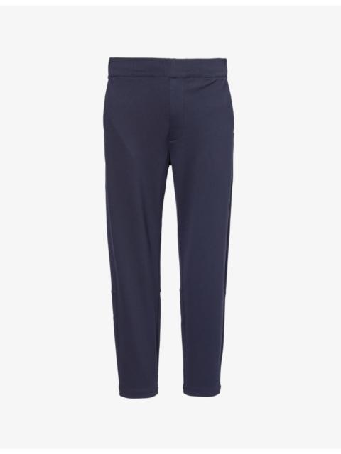 PAIGE Tuller relaxed-fit tapered stretch-jersey trousers