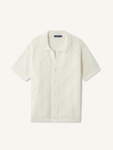 FRESCOBOL CARIOCA PINTO CROCHET CARDIGAN