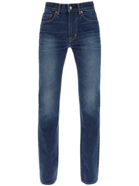 TOM FORD "JEANS WITH STONE WASH TREATMENT