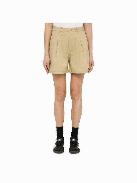 The North Face Beige cotton-blend bermuda shorts