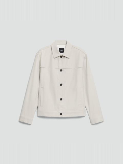 Theory Button Jacket in Neoteric Twill