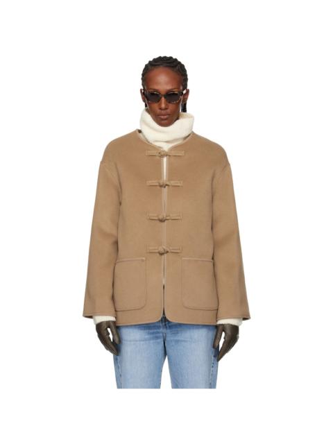 RÓHE Beige Double-Faced Wool Jacket