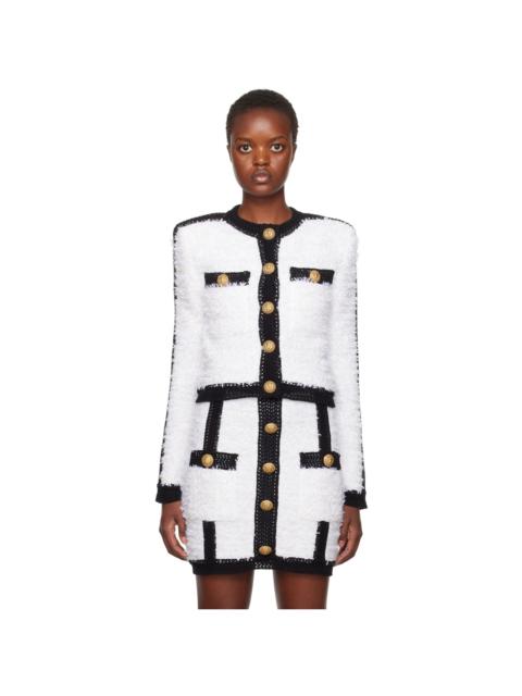 Balmain White Two-Pocket Jacket